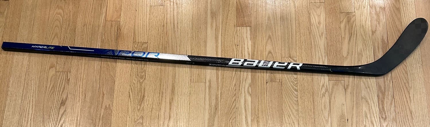 Lightly Used Bauer 60 Flex P28 Pro Stock Custom Blue Hyperlite