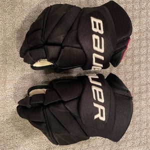 Bauer 14" Pro Stock Vapor 1X Pro Lite Gloves Used