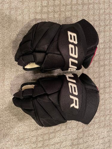 Bauer 14" Pro Stock Vapor 1X Pro Lite Gloves Used