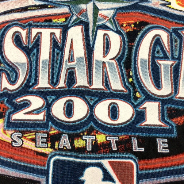 Vintage 2001 Seattle Mariners All Star Game National Majestic