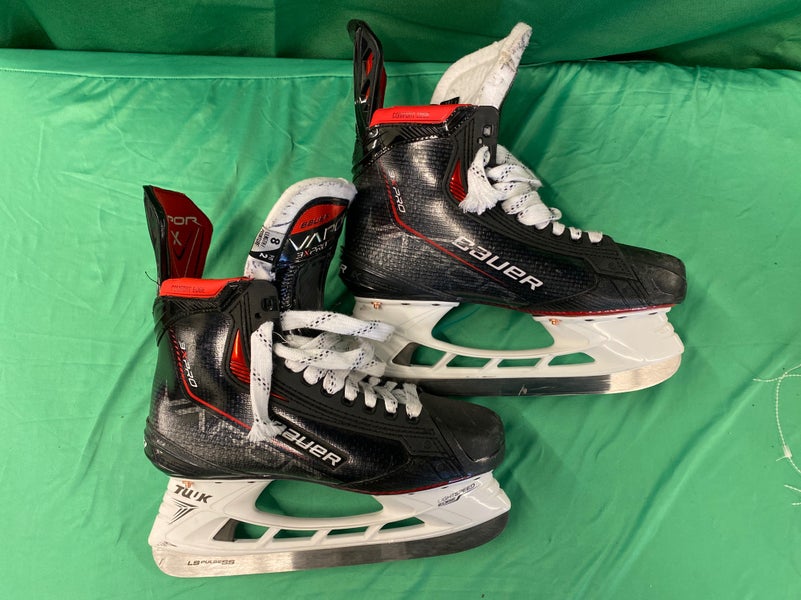 Senior Used Bauer Vapor 3X Pro Hockey Skates 8.0