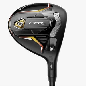 NEW Cobra King LTDX Black/Gold 18.5* Fairway Wood Hzrdus Smoke Green 5.5 60g
