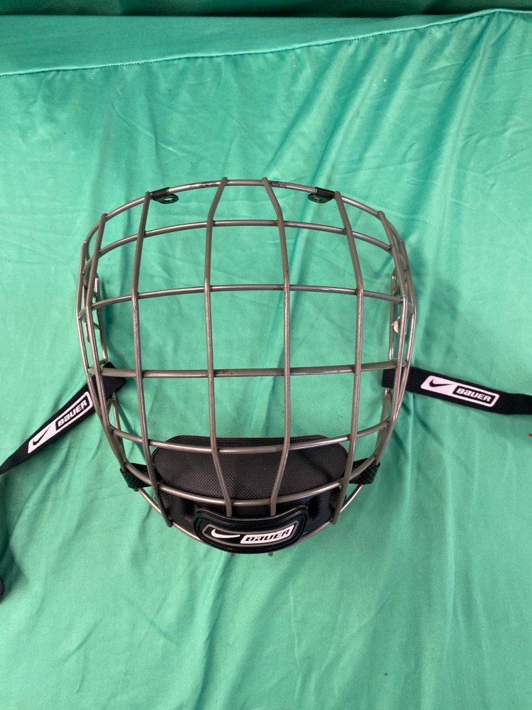 Used Large Bauer Cages, Visors & Shields Full Cage