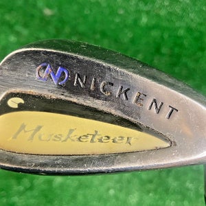 Nickent Golf Musketeer Pitching Wedge RH High-Kick Regular Graphite 36" New Grip