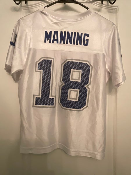 PEYTON MANNING INDIANAPOLIS COLTS VINTAGE 1990'S PUMA JERSEY ADULT LARGE