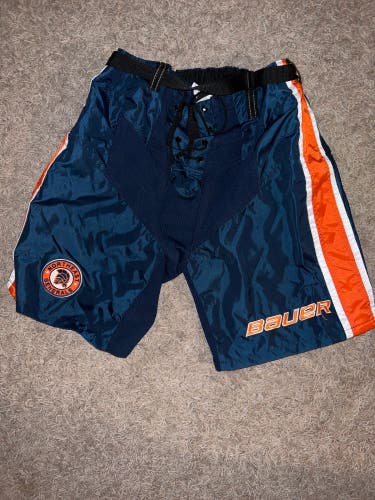 NAHL Blue Bauer Pro Stock pant cover