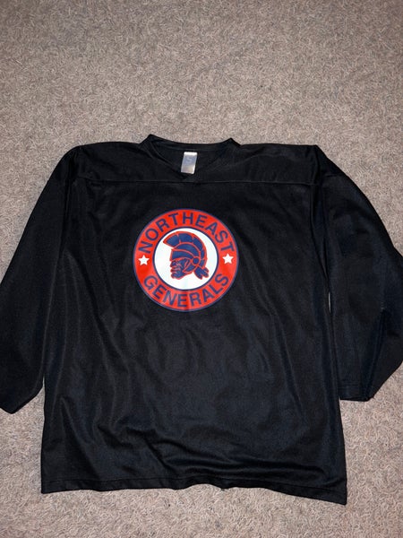 NAHL black Practice Worn Jersey