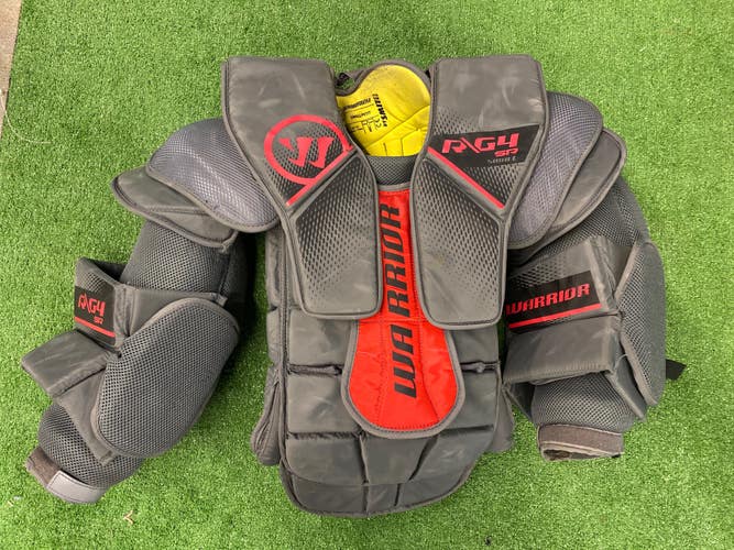 Used Small Warrior Ritual G4 Goalie Chest Protector