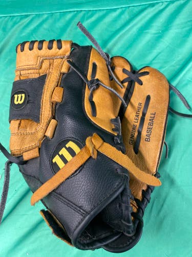 Used Wilson A350 Right Hand Throw Baseball Glove 12"