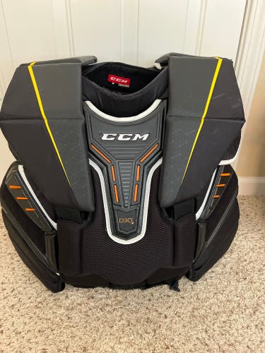 Used Large CCM Premier Pro Goalie Chest Protector