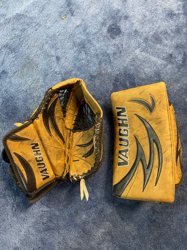 Used Regular Vaughn Velocity 7000 catcher 7700 blocker