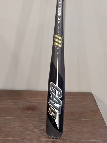 Used Limited Edition Black Marucci CAT 8 Bat (-10) 20 oz 30"