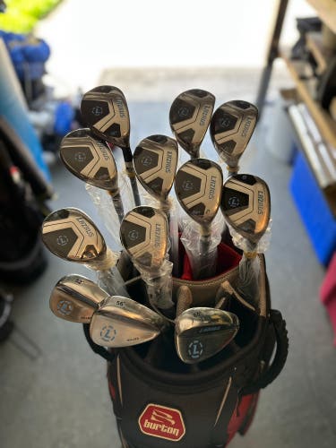 Brand New! Lazarus 2-PW RH Hybrid Set + 3 Wedges (52,56,60) Men’s Regular Flex
