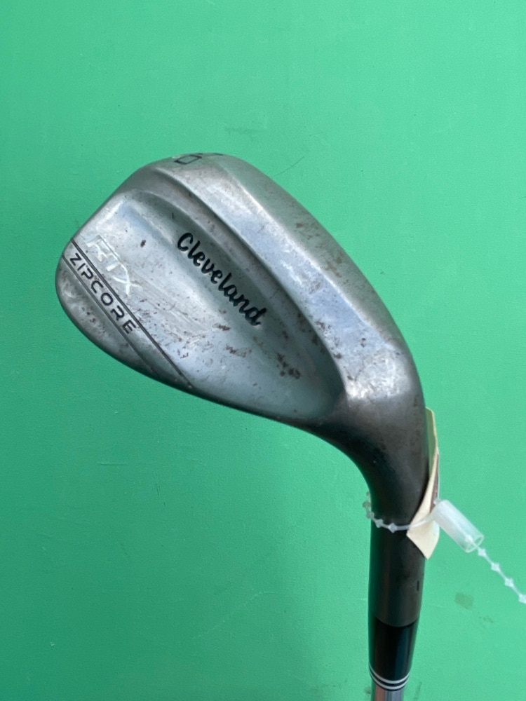Used Men's Cleveland RTX Zipcore Right Wedge Wedge Flex 60 Steel