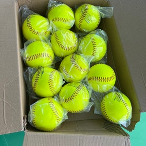 New Baden Softball 12 Pack (1 Dozen) 12" balls