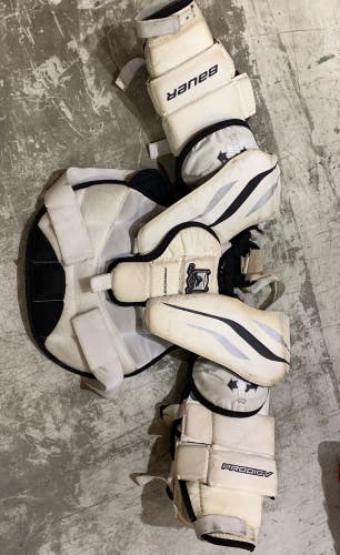 Youth Used Small Bauer Prodigy Goalie Chest Protector
