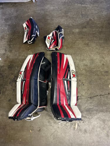 34" Regular Sub Zero Pro 2 Goalie Full Set