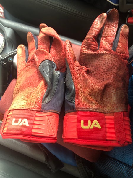 UA Bryce Harper stars and stripes Batting gloves adult Small