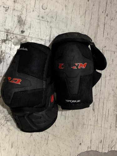 Used Junior CCM RBZ 130 Hockey Elbow Pads (Size: Medium)