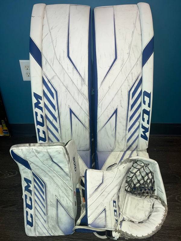 Used 33" CCM Full Right AXIS PRO Goalie Full Set Pro Stock SidelineSwap
