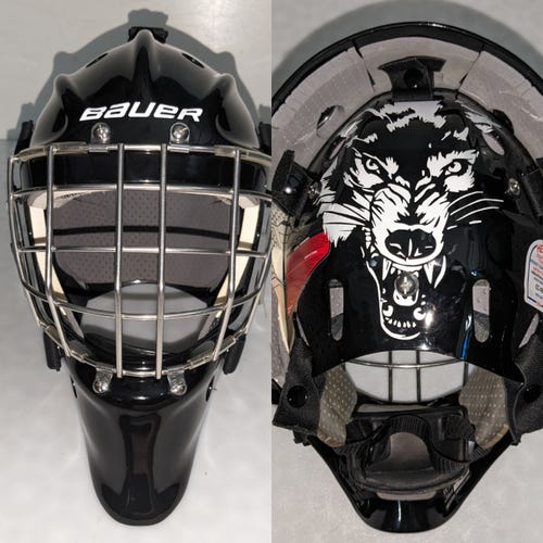Used Bauer Profile 950X Goalie Mask Senior S/M