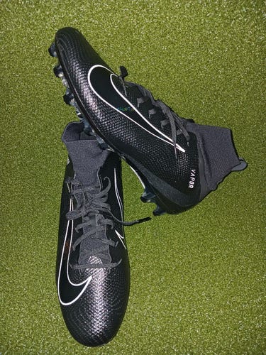 Nike Men's Vapor Untouchable Pro 3 917165-010 Black Football Cleats Size 16