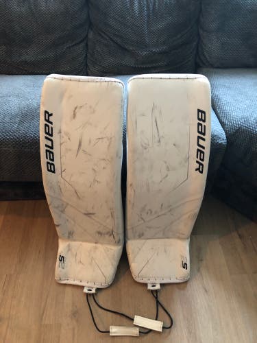 Large Bauer  Supreme 2S Pro Goalie Leg Pads
