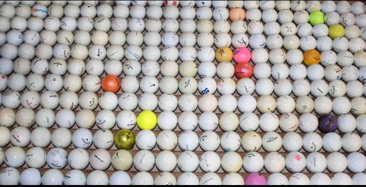 150 Hit Away Golf Balls