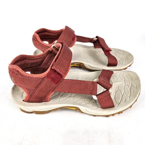 Merrell Womens Kahuna Web Ankle Strap Comfort Slingback Sandals Shoes Redwood 6
