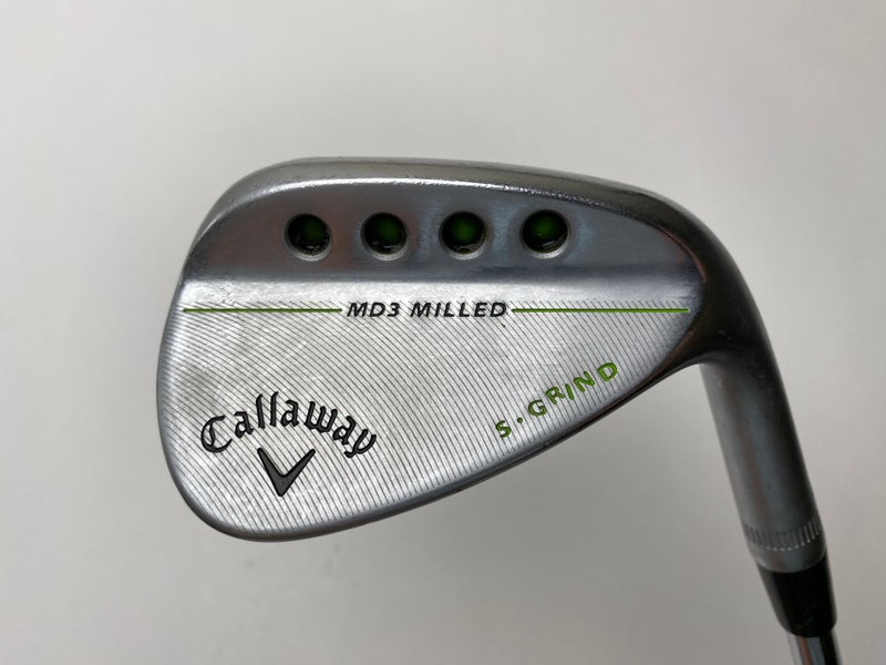 Callaway MD3 Milled Chrome S-Grind PW 46* 8 Bounce S-Grind XP 95 R300 Regular RH