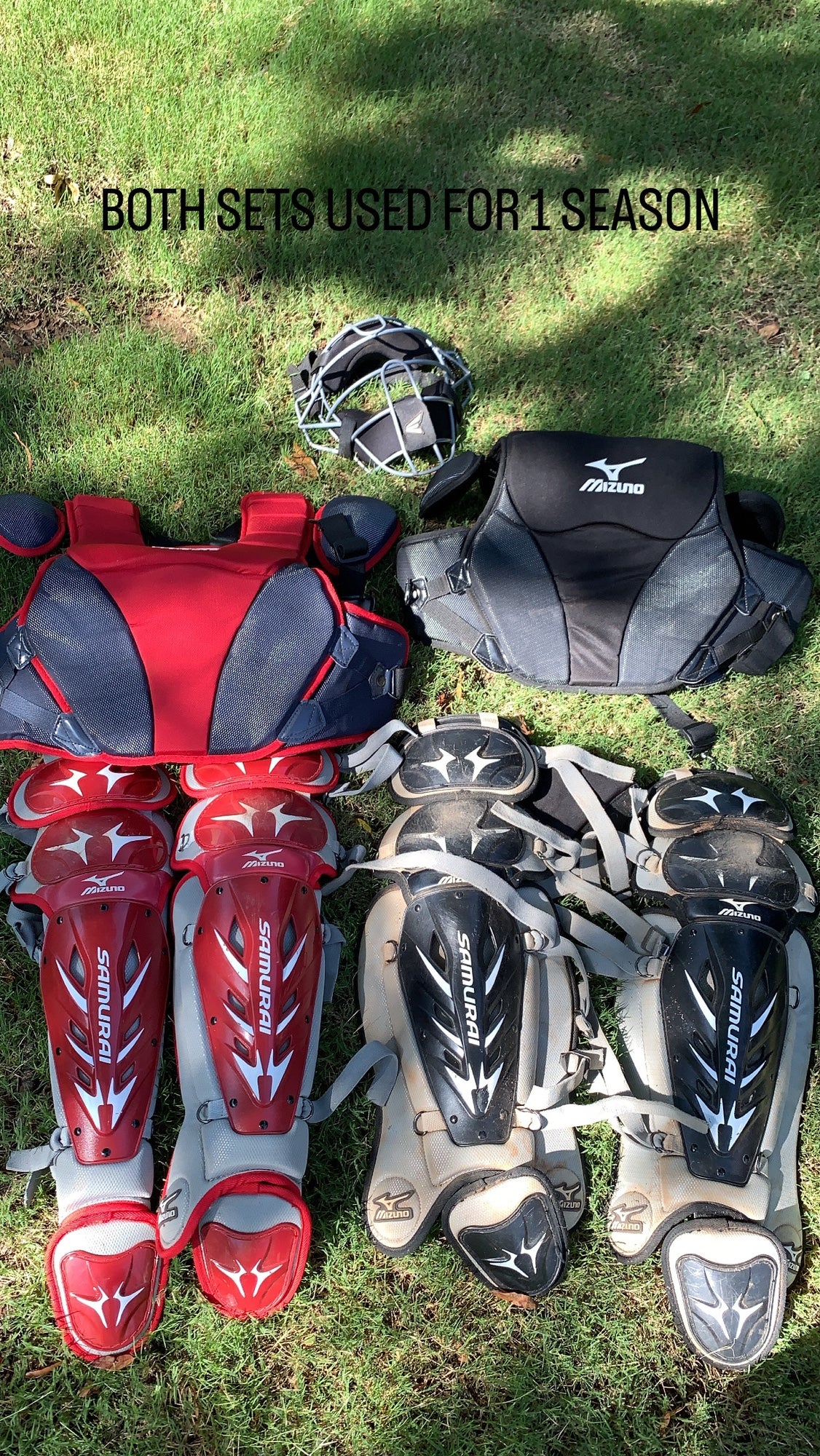 Mizuno Exclusive Adult Samurai Arctic Camo Catcher's Set