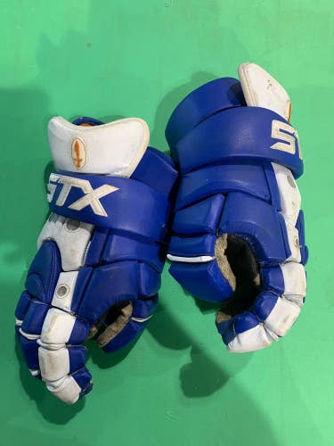 Used STX Lacrosse Gloves Large
