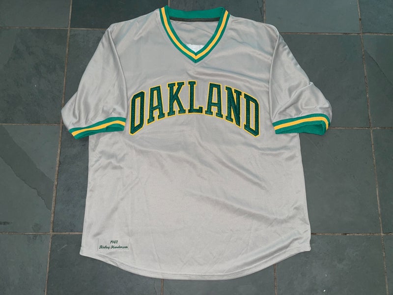 MENS NIKE MLB OAKLAND ATHLETICS ALTERNATE JERSEY SZ XL NEW SOLD