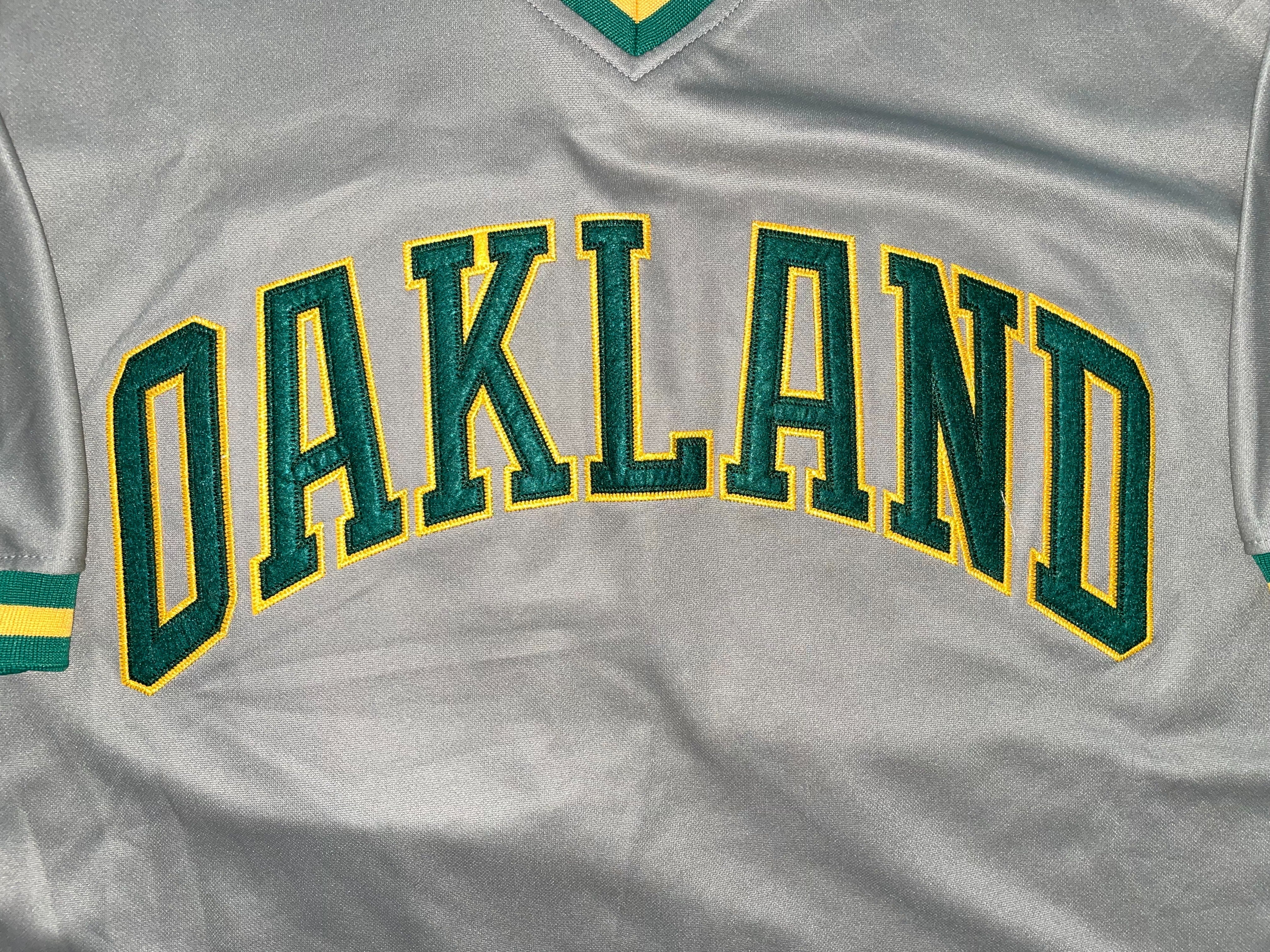 retro oakland a's jersey