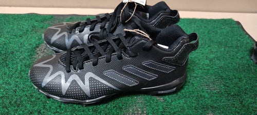 Adidas Freak Spark MD J Youth Football Shoes- GZ6889 Size 3.5 Black/White