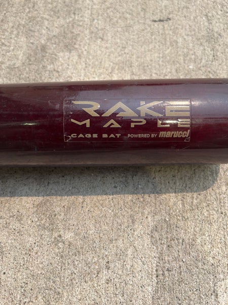 Marucci Rake Used Marucci Marucci Rake Maple Cage Bat Wood Bat 32