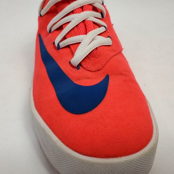 Nike KD Durant Vulc Shoes Size 6Y Blue Neon Pink Orange Sneaker
