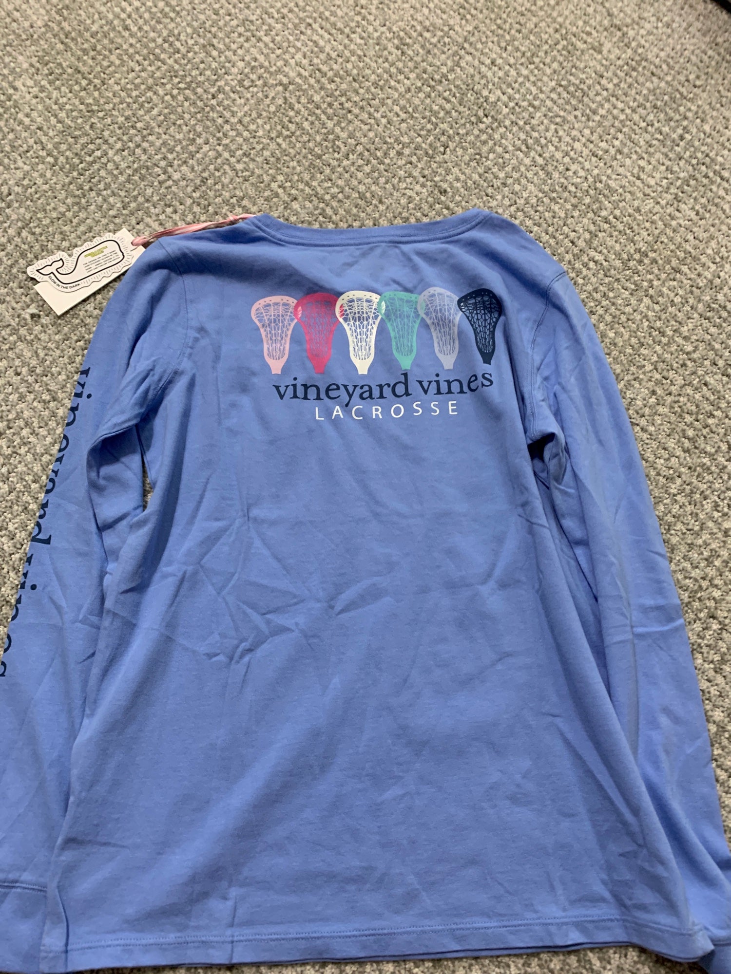 Vineyard Vines Love Lacrosse Long Sleeve Shirt