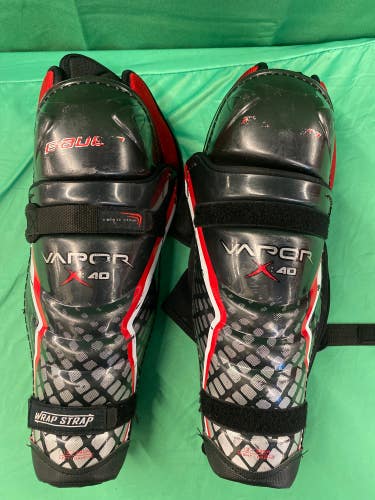 Used Bauer Shin Pads