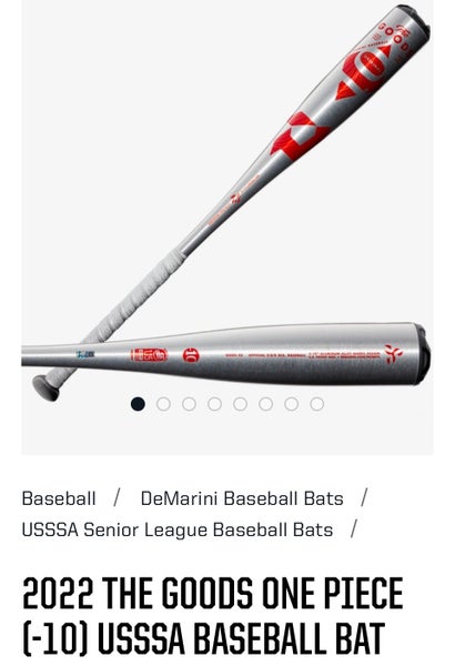 USSSA Certified Alloy (-10) 20 oz 30" The Goods Bat