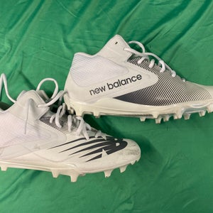 White Adult Used Men's Men's 8.0 (W 9.0) New Balance Rush Mid Top Footwear