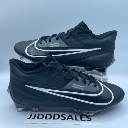 Nike Vapor Edge Elite 360 2 Football Cleats Black White DA5457-010 Men’s Sz 12.5