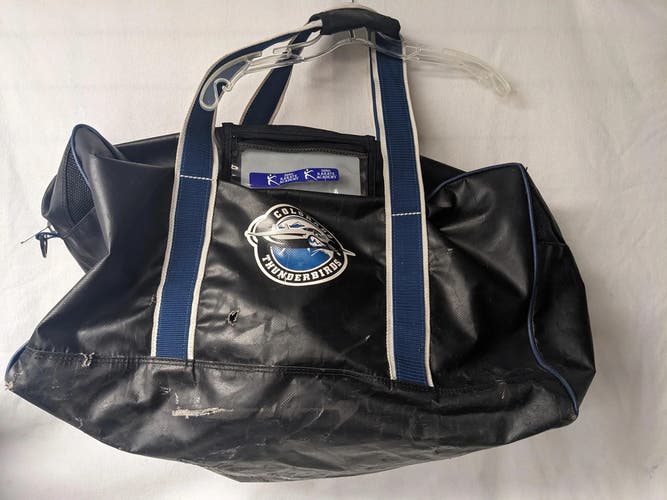 JRZ Colorado Thunderbirds Gear Duffle Bag Size Large Color Black Condition Used