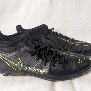 Nike Phantom Cleats Size 9 Color Black Condition Used