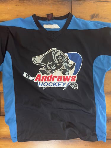 Andrews Hockey Camp PEI Black Used Small  Jersey