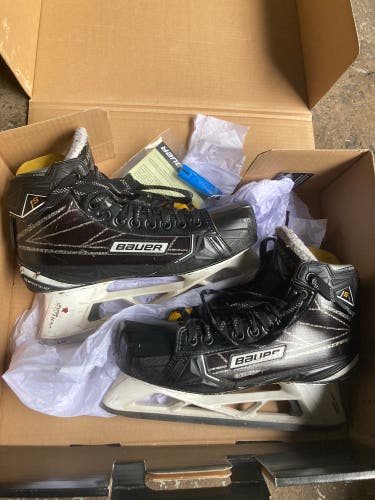 Used Bauer Size 9 Supreme 1S Hockey Goalie Skates