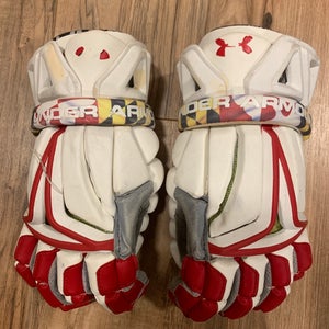 Maryland Lacrosse Game Worn National Championship Gloves