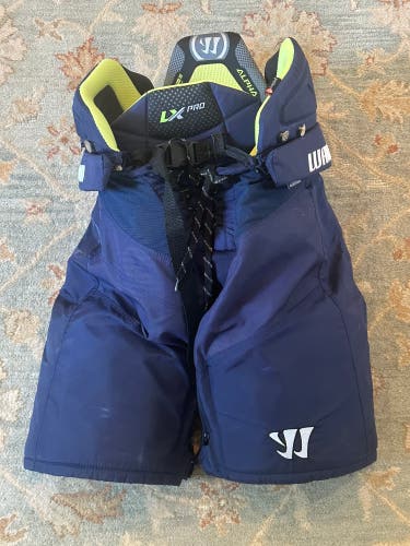 Warrior LX Pro Pants Small Navy Blue