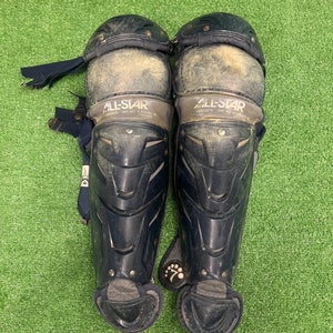 Used All Star LG912LS7x System 7 Axis Catcher's Leg Guard