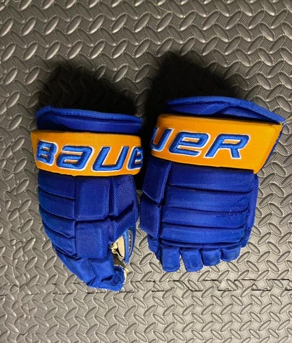 Used Buffalo Jr Sabres Bauer 14" Pro Series Gloves